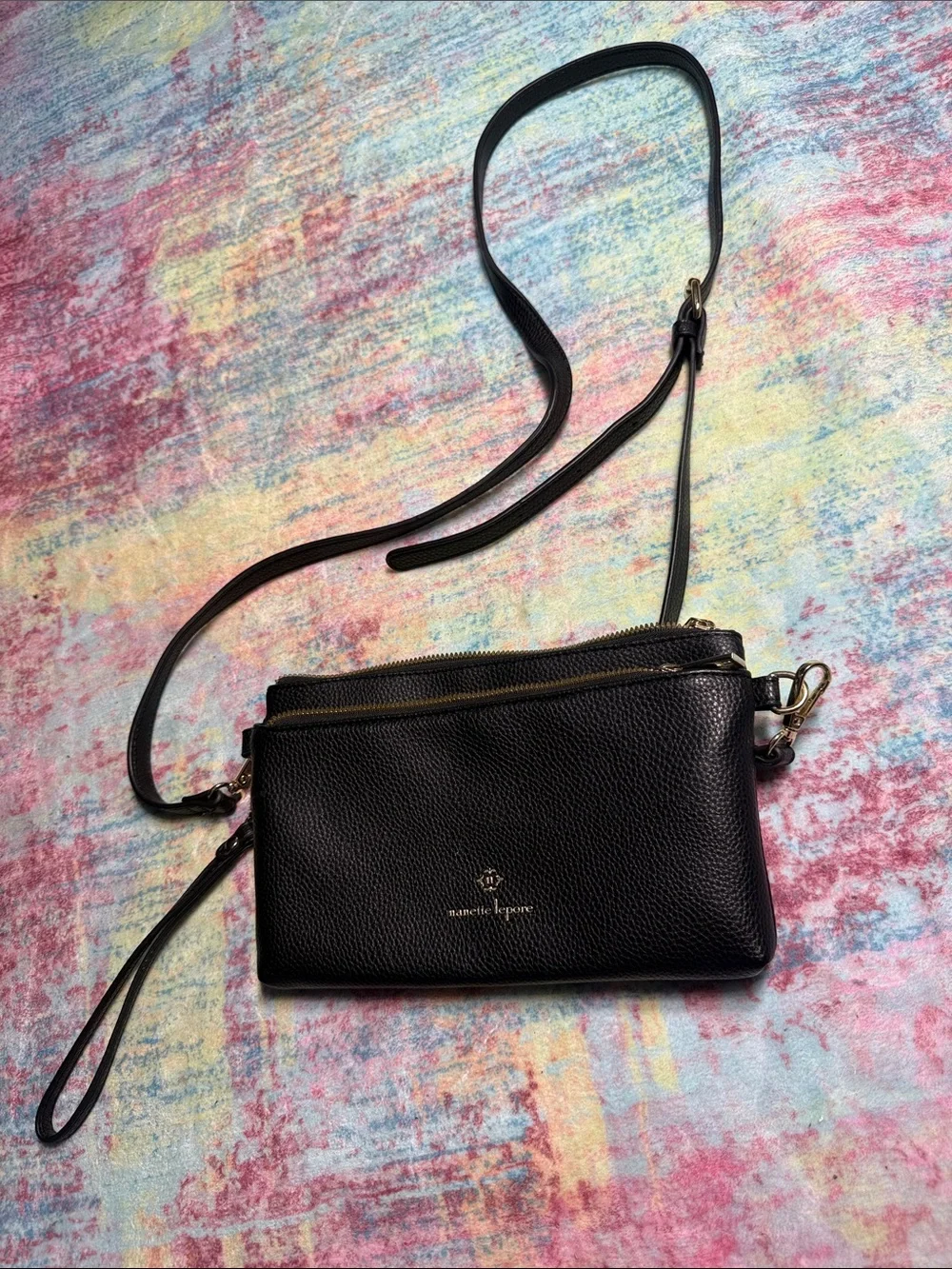 Nanette Lepore compact pebbled
